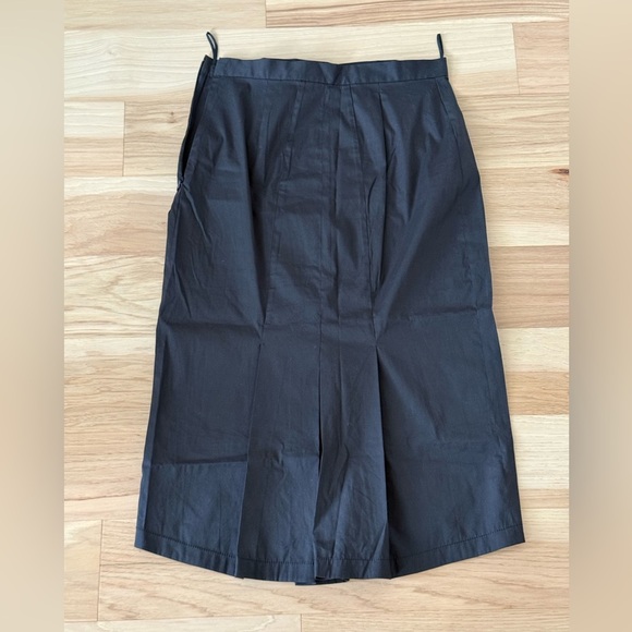 Prada Midi Black Skirt Size 44 US 4 - Picture 3 of 12